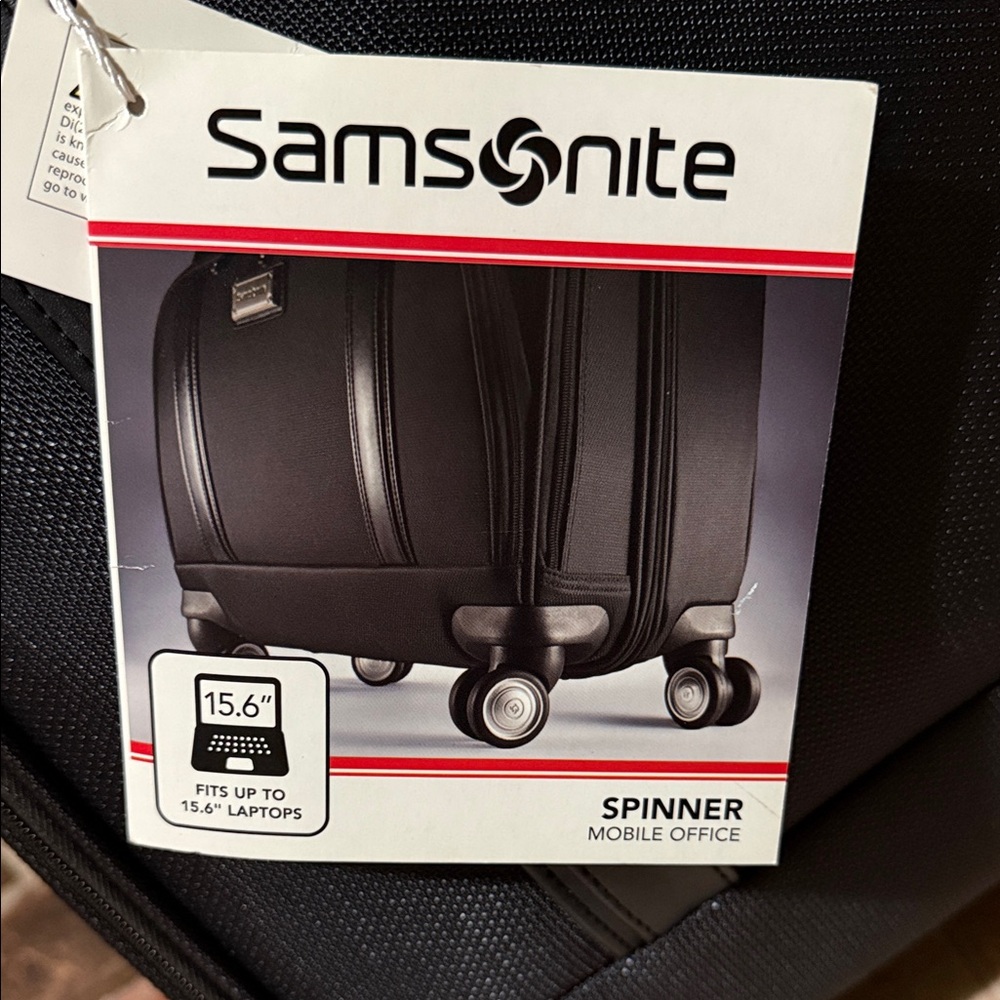 Samsonite Black Rolling Travel Bag - Picture 9 of 13